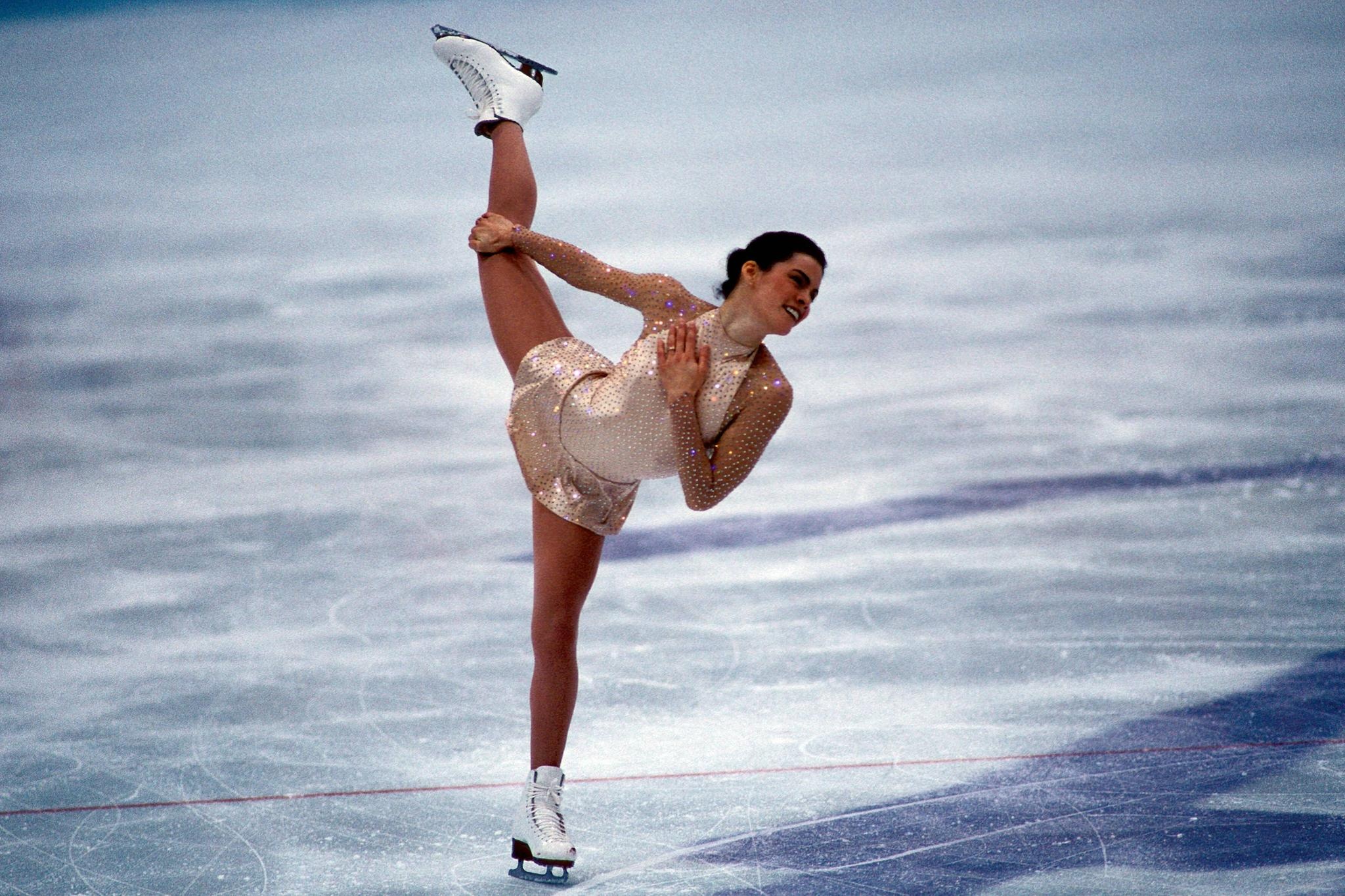 Nancy Kerrigan Lillehammerin olympialaisissa vuonna 1994. 
