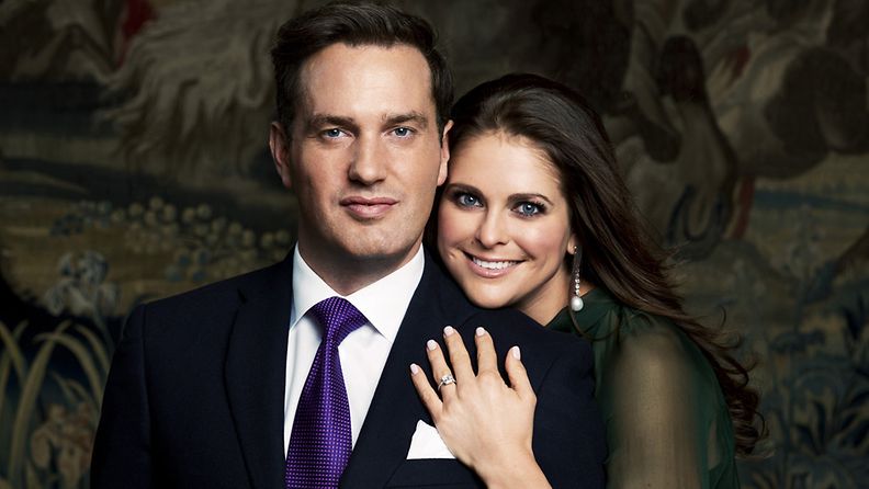 Chris O'Neill ja prinsessa Madeleine ilmoittivat kihlauksestaan viime viikon torstaina.