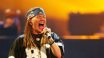 Guns N' Roses tulee Suomeen. Kuvassa laulaja Axl Rose.