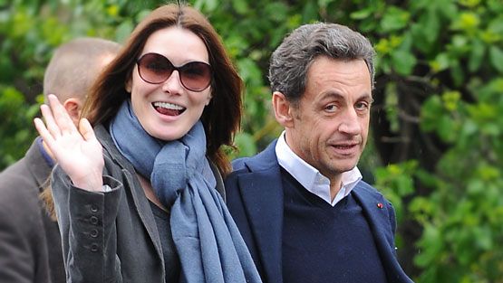 Carla Bruni-Sarkozy ja Nicolas Sarkozy