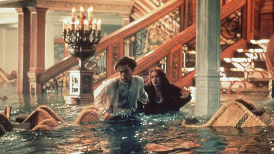 Kate Winslet ja Leonardo DiCaprio näyttelivät yhdessä Titanic-elokuvassa vuonna 1997.