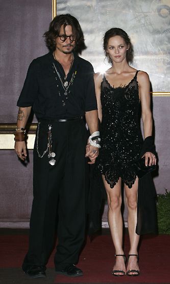 Johnny Depp ja Vanessa Paradis 2006 