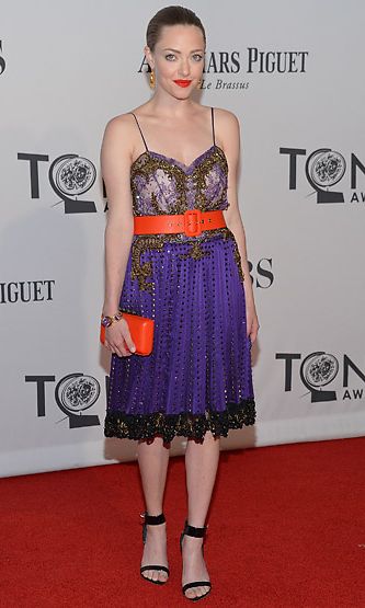 Amanda Seyfried teatteritaiteen Tony Awards -gaalassa kesäkuussa 2012.