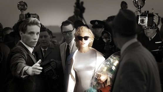 Michelle Williams näyttelee Marilyn Monroeta.