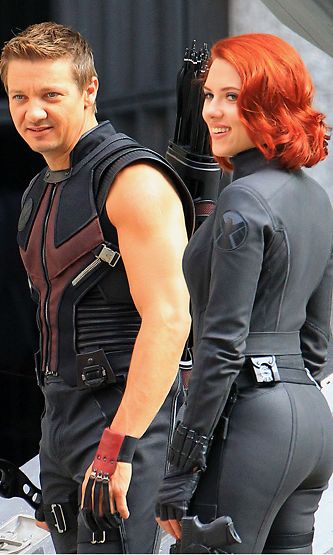 Scarlett Johansson näyttelee Mustaa Leskeä The Avengers-elokuvassa.