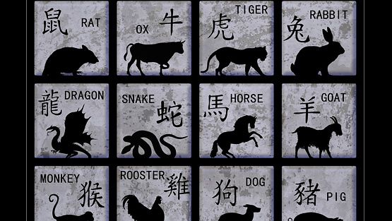 Kiinalaisen horoskoopin merkit.