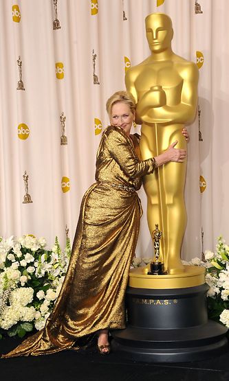 Meryl Streep Oscar-gaalassa 2012