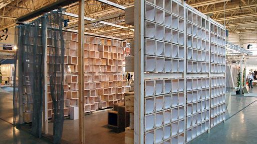 Ranskalaisen Martin Tubianan Paperbox on osa Pavillion Re-made -näyttelyä.