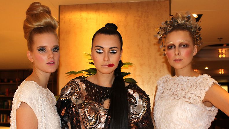 Pretty Scary Hair & Make up Couture Show: Annika Åkerfeldt, Polina Hiekkala, Malla Hyytiäinen