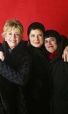 Jane Fonda, Isabella Rossellini ja Eve Ensler esiintyivät samassa dokumenttielokuvassa.