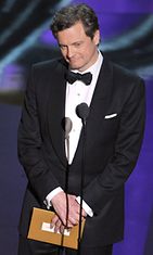 2012 Colin Firth Oscar-gaalassa