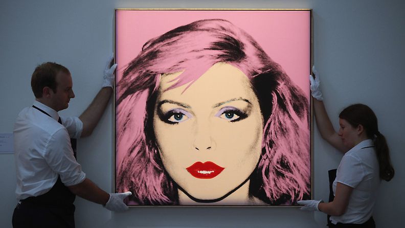 Andy Warholin teos Debbie Harry.
