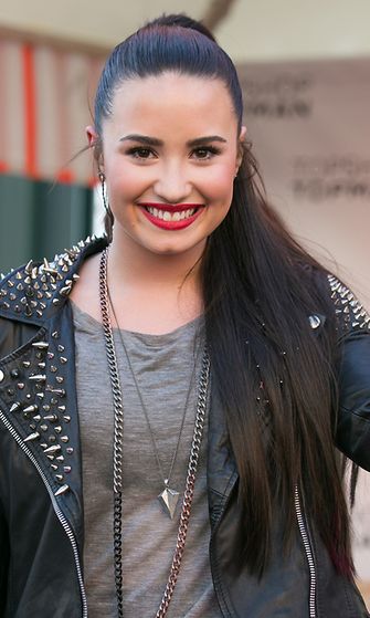 Demi Lovato vuonna 2013 helmikuussa.