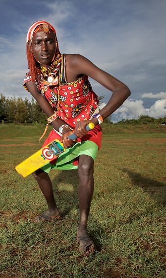 Maasai Cricket Warriors -joukkueen jäsen, Kenia, 2011