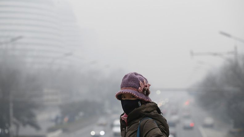 Kiina saasteet savusumu sumu ilmansaaste Peking