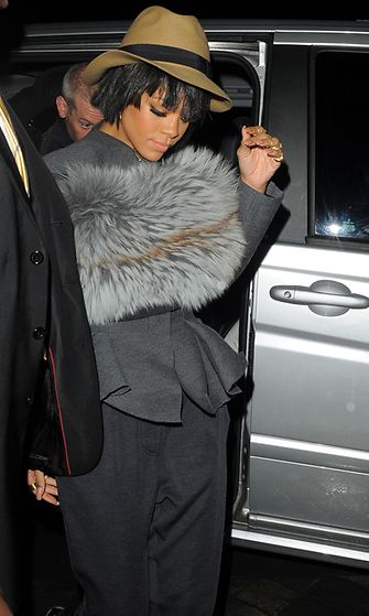 Rihanna, Lanvin Fashion Show, Pariisi