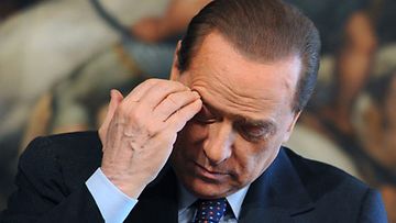Italian pääministeri Silvio Berlusconi.