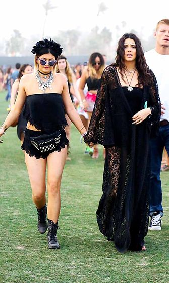 Kendall Jenner ja Kylie Jenner, Coachella 2014