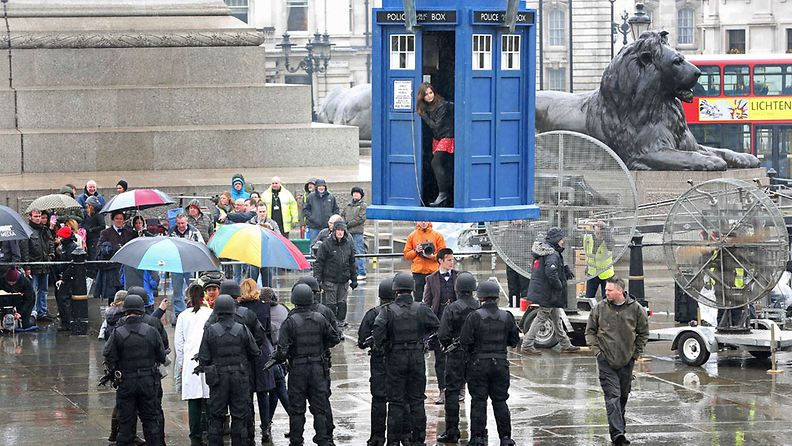 Doctor Who -sarjaa kuvataan Lontoossa