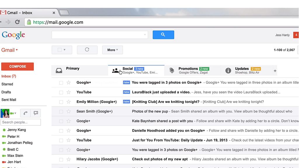 Gmailin Sähköposti