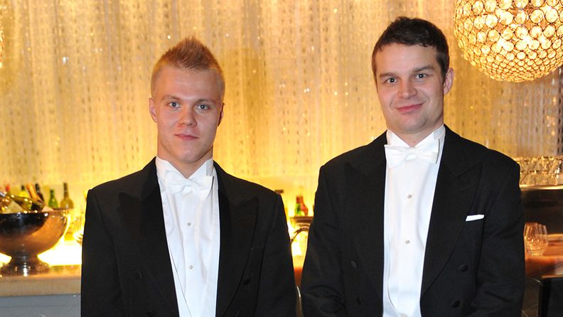 Mikael Granlund ja Janne Pesonen. 