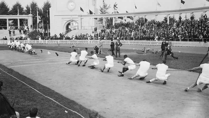 olympialaiset 1920, köydenveto