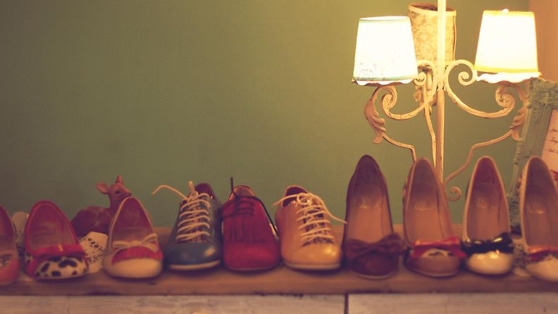 kengät, vintage