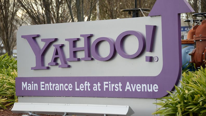 Yahoon pääkonttori Sunnyvalessa Kaliforniassa.  Kuva otettu tammikuussa 2013.