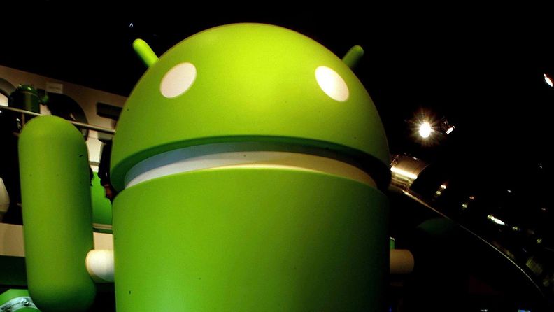 androGooglen Android-käyttöjärjestelmän logoid