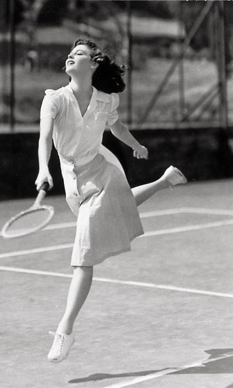 ava gardner tennis 1941