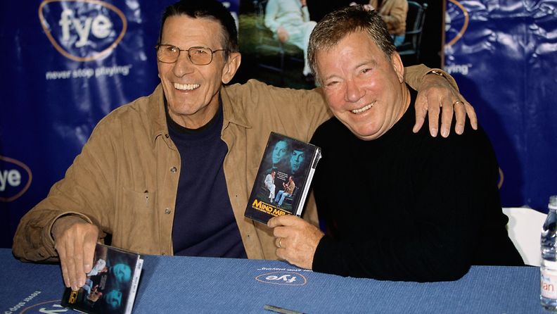 Leonard Nimoy muodosti William Shatnerin kanssa legendaarisen kaksikon Star Trekissä.