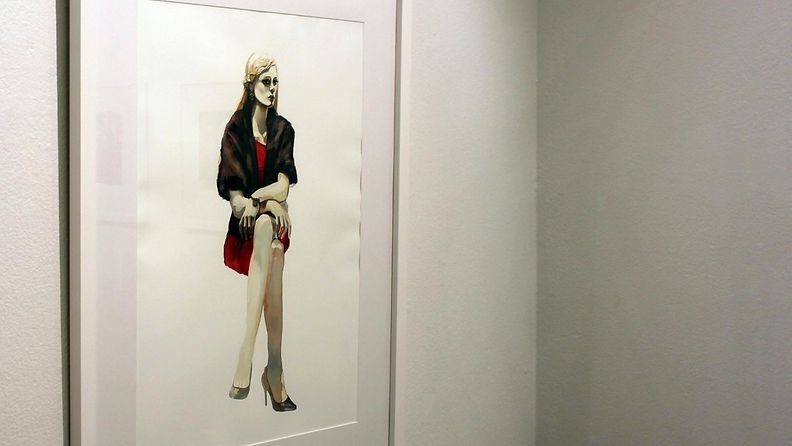 Tiina-Maria Aallon KUORI-näyttely helsinkiläisessä Galleria Saimassa