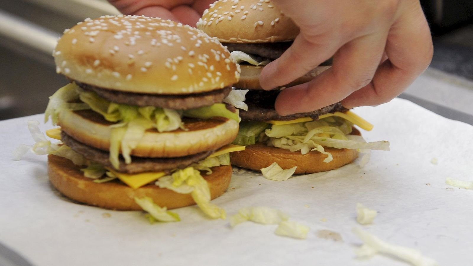Big Mac -hampurilainen mcdonald's mcdonalds hampurilainen