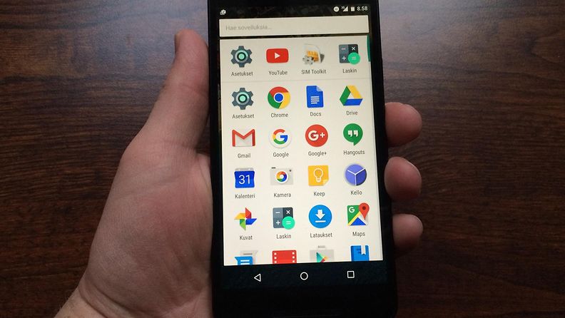 Nexus 5X Android -kännykkä, Android 6.0 Marshmallow