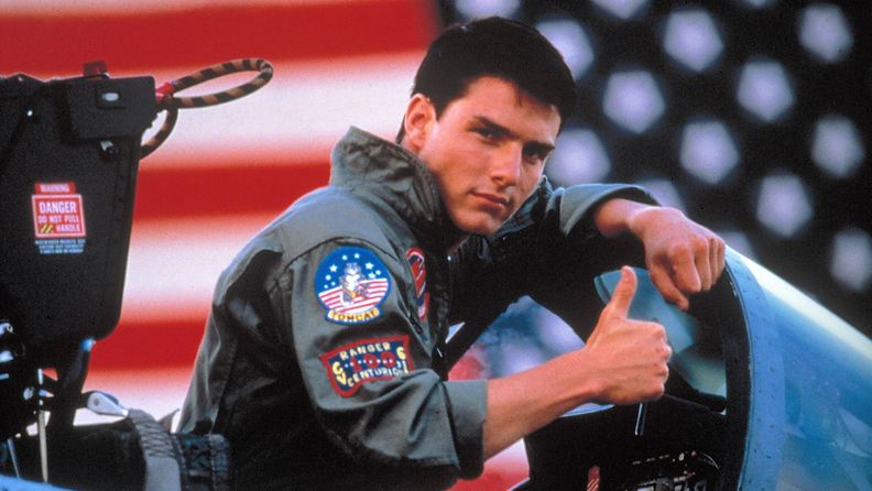 Tom Cruise Top Gunissa 1986