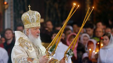 Patriarkka Kirill joulukirkossa 7.1.2016 2