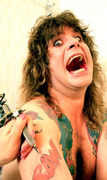 Tatuoitu Ozzy Osbourne, 1980. 
