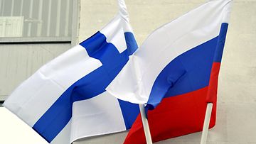 Venäjä Suomi lippu