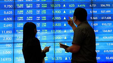 pörssi nousee aasia indonesia