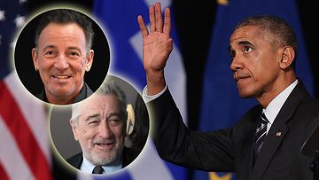 Barack Obama, Bruce Springsteen, Robert De Niro 2016
