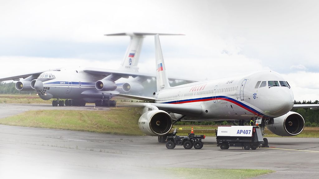 Putinin Lentokone