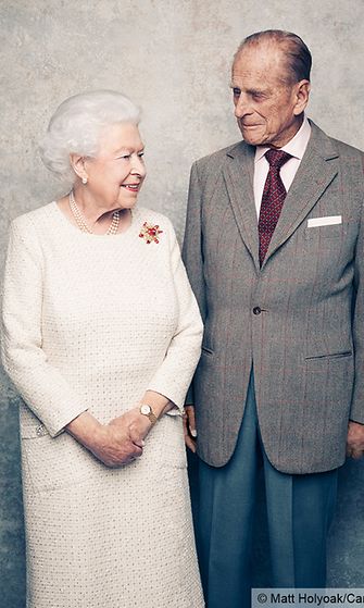 kuningatar Elisabet ja prinssi Philip 70-vuotishääpäivä
