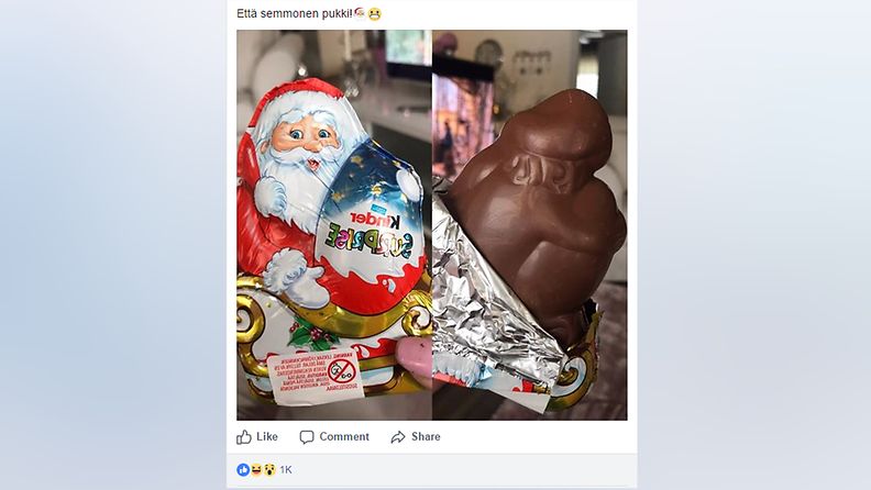 joulupukki, kinfer, facebook
