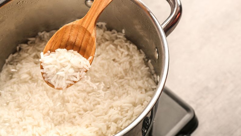 riisi keittäminen 