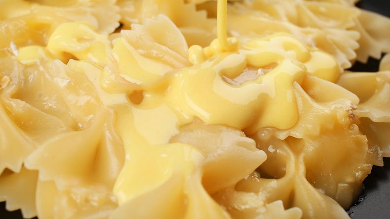 juustokastike pasta