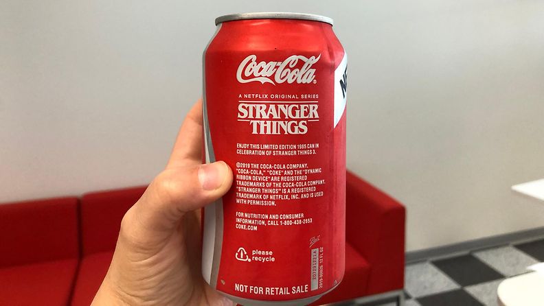 New Coke Coca-Cola Stranger things