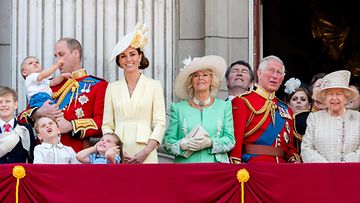 kuninkaallinen perhe Trooping the Colour 2019