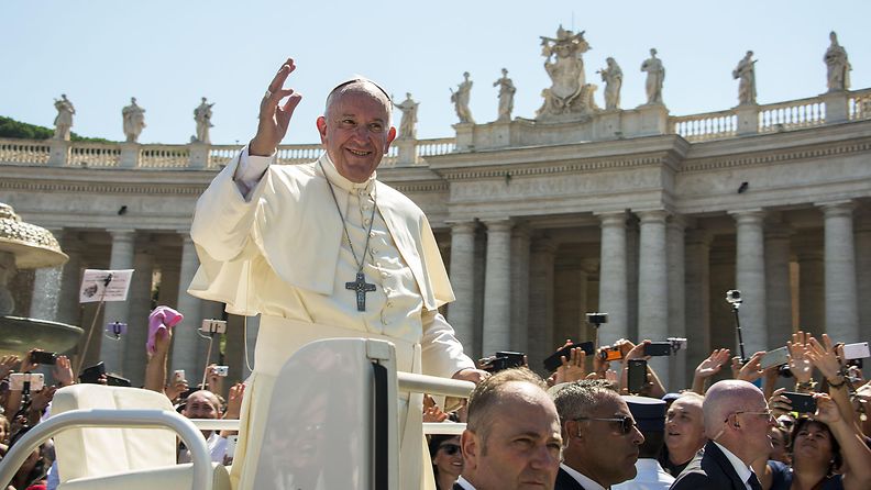 Paavi Franciscus syyskuu 2016