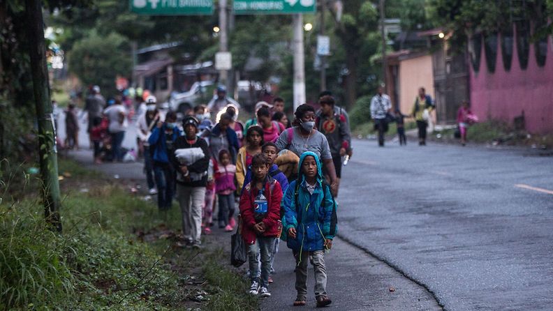 AOP Honduras siirtolaiset Guatemala