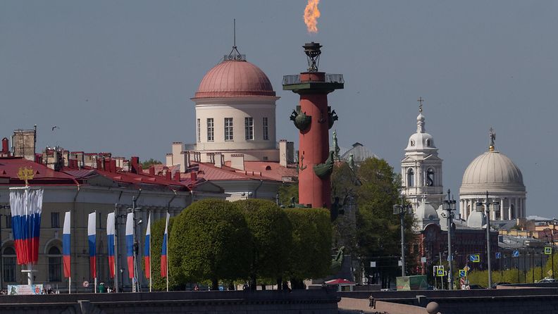 Pietari kaupunki Venäjä toukokuu 2020